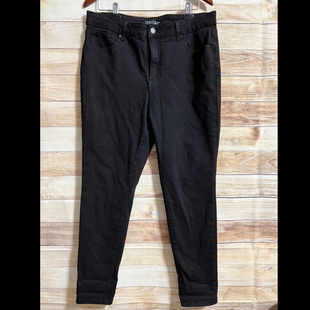 Time and True Black Skinny Jean
